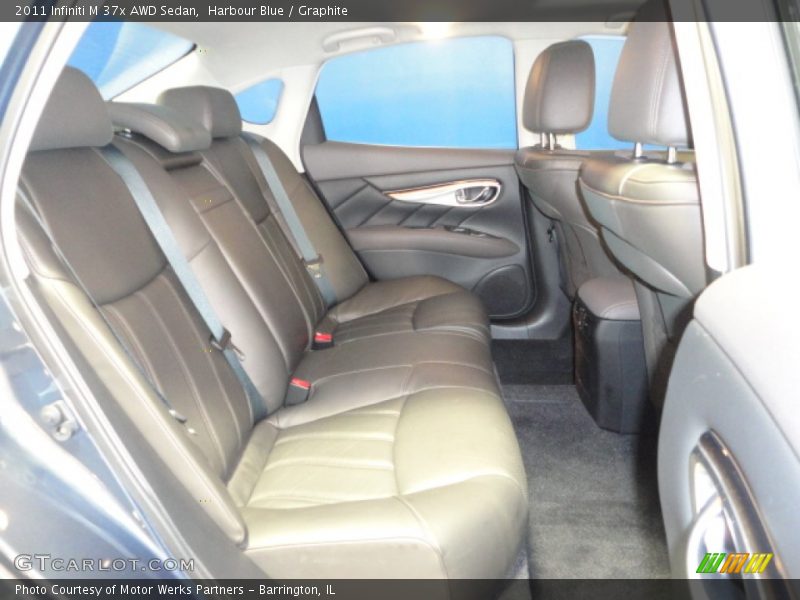 Harbour Blue / Graphite 2011 Infiniti M 37x AWD Sedan