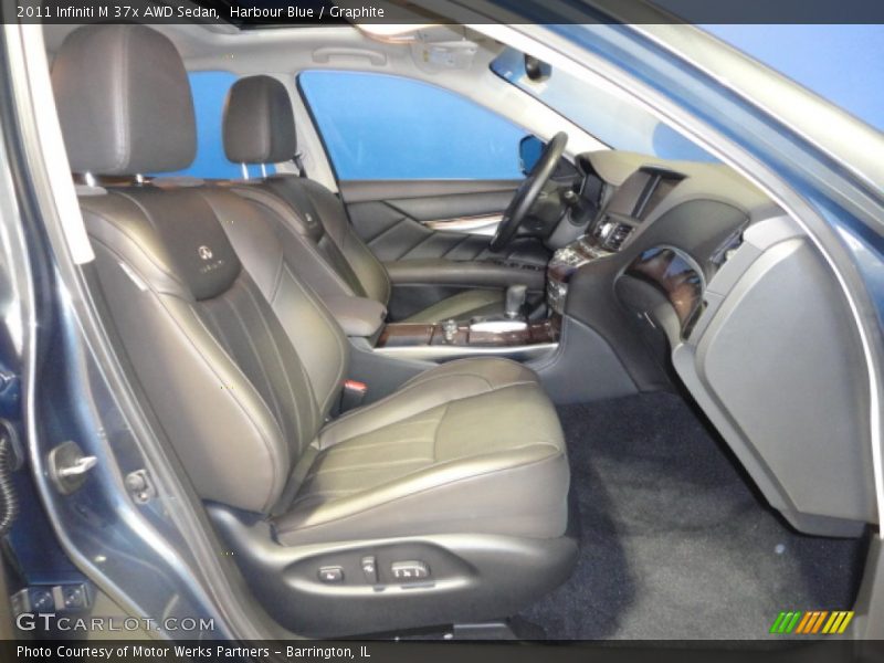 Harbour Blue / Graphite 2011 Infiniti M 37x AWD Sedan