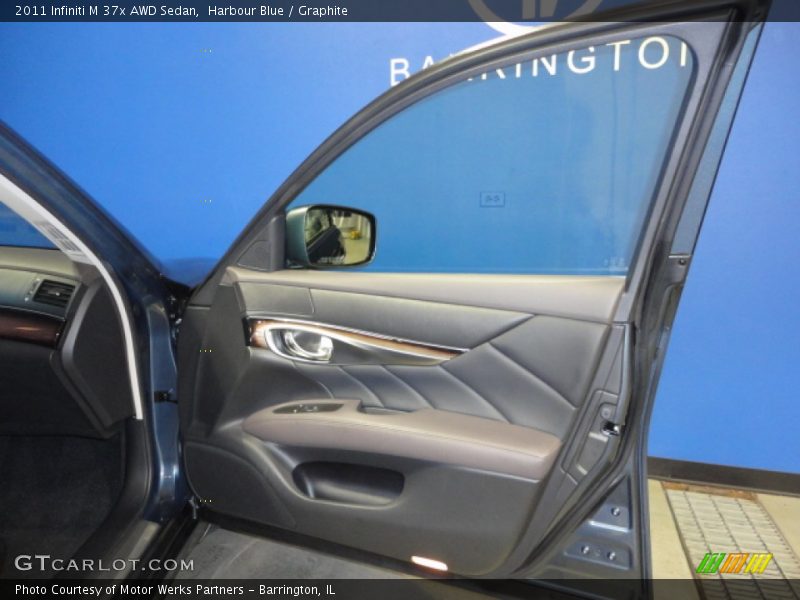 Harbour Blue / Graphite 2011 Infiniti M 37x AWD Sedan
