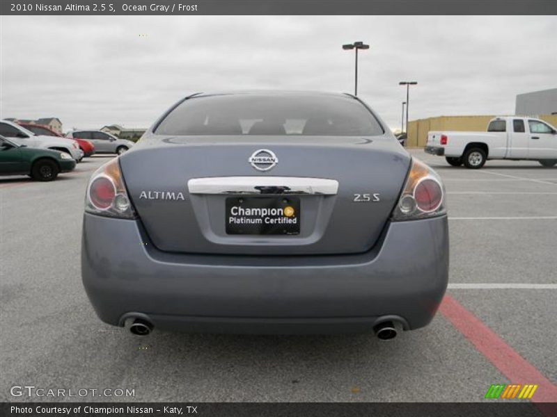 Ocean Gray / Frost 2010 Nissan Altima 2.5 S