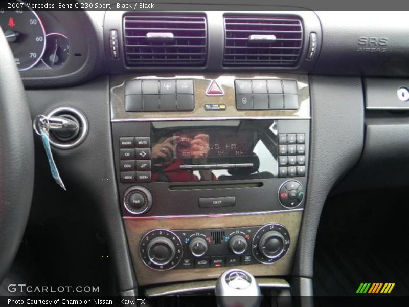 Black / Black 2007 Mercedes-Benz C 230 Sport