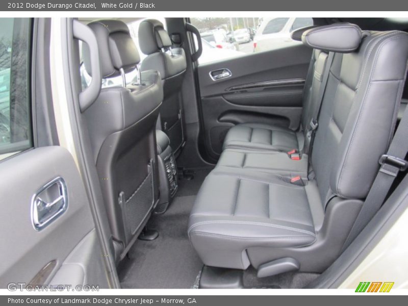  2012 Durango Citadel Black Interior