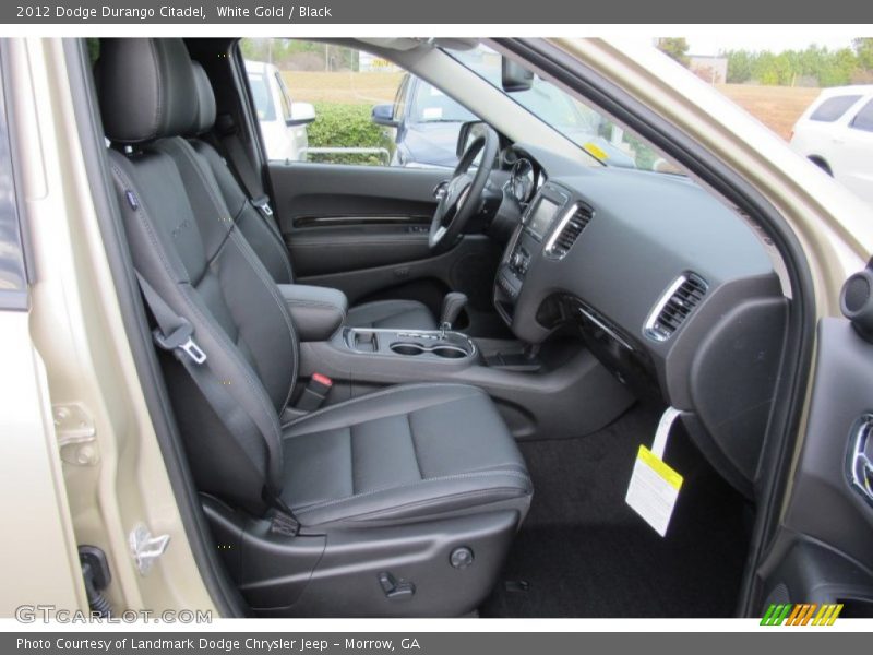  2012 Durango Citadel Black Interior