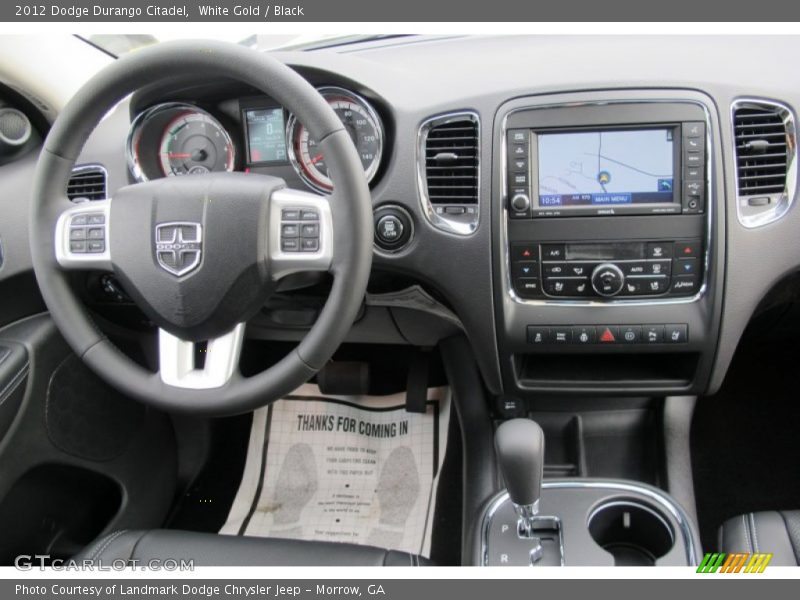Dashboard of 2012 Durango Citadel