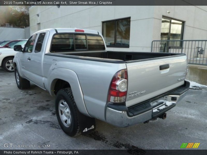 Silver Streak Mica / Graphite 2010 Toyota Tacoma V6 Access Cab 4x4
