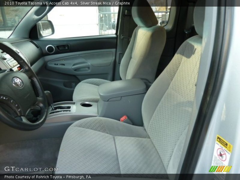 Silver Streak Mica / Graphite 2010 Toyota Tacoma V6 Access Cab 4x4
