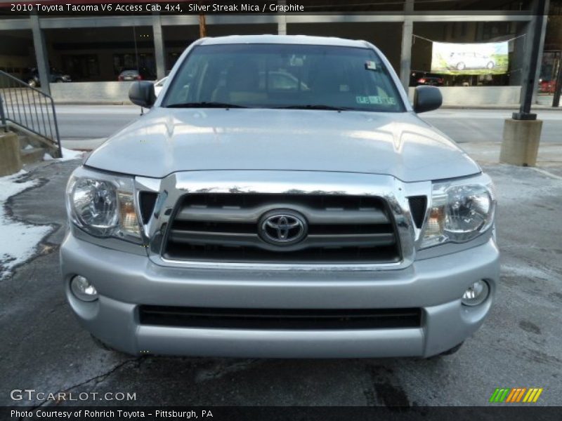 Silver Streak Mica / Graphite 2010 Toyota Tacoma V6 Access Cab 4x4