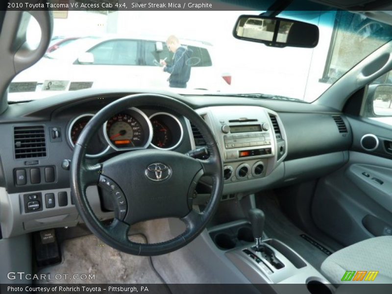Silver Streak Mica / Graphite 2010 Toyota Tacoma V6 Access Cab 4x4