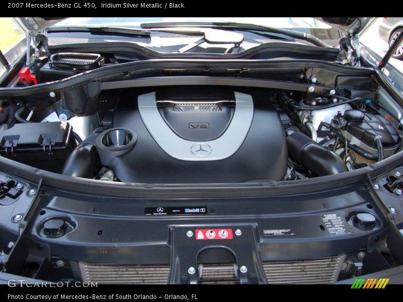 Iridium Silver Metallic / Black 2007 Mercedes-Benz GL 450