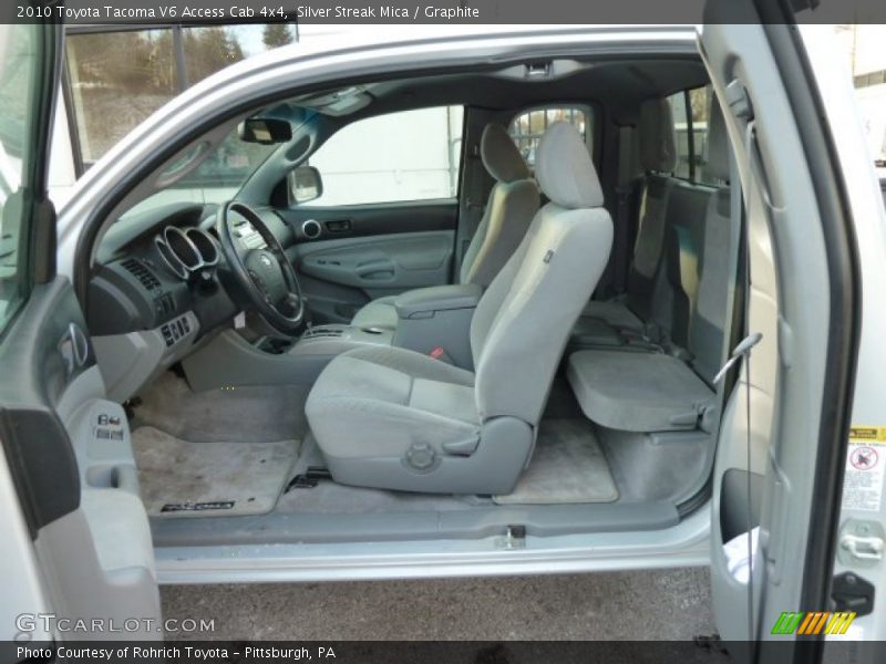 Silver Streak Mica / Graphite 2010 Toyota Tacoma V6 Access Cab 4x4
