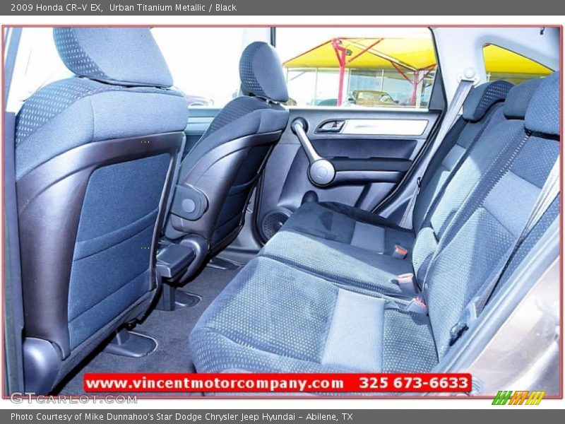 Urban Titanium Metallic / Black 2009 Honda CR-V EX