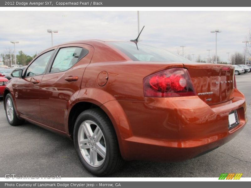  2012 Avenger SXT Copperhead Pearl