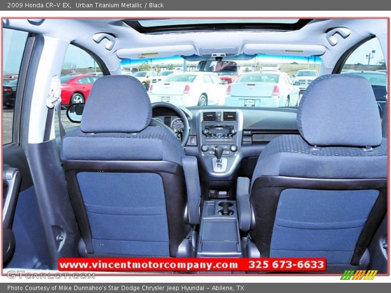 Urban Titanium Metallic / Black 2009 Honda CR-V EX