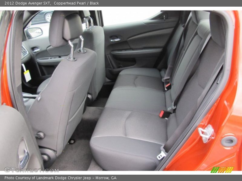  2012 Avenger SXT Black Interior