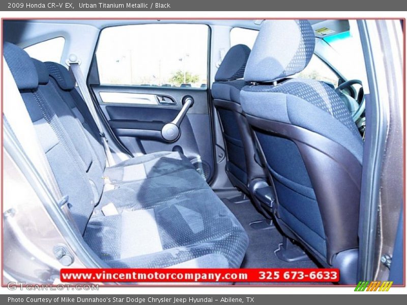 Urban Titanium Metallic / Black 2009 Honda CR-V EX