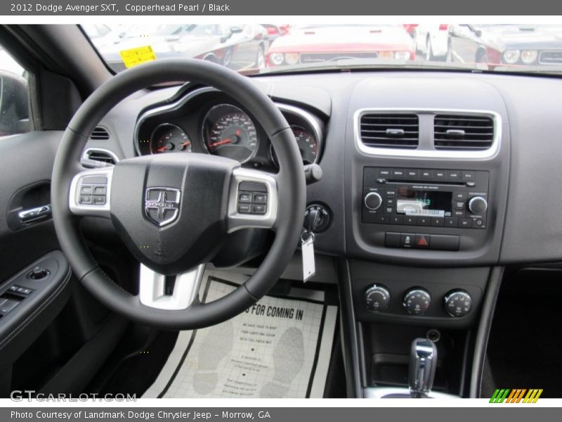 Dashboard of 2012 Avenger SXT