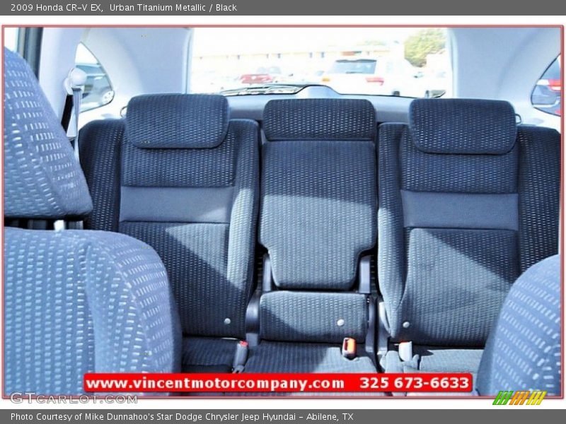 Urban Titanium Metallic / Black 2009 Honda CR-V EX