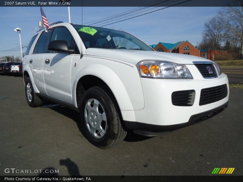 Polar White / Gray 2007 Saturn VUE