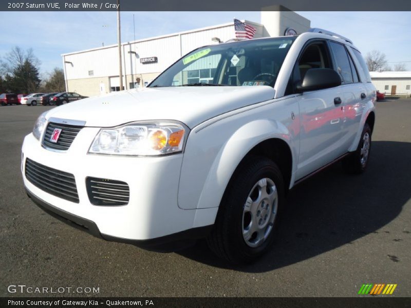 Polar White / Gray 2007 Saturn VUE