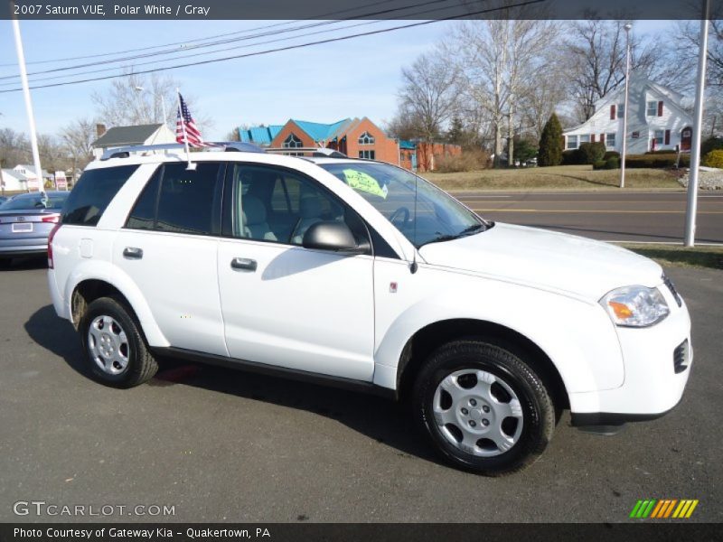 Polar White / Gray 2007 Saturn VUE