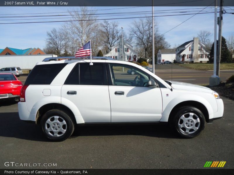 Polar White / Gray 2007 Saturn VUE