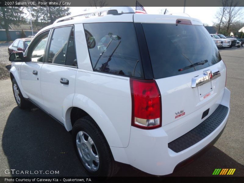 Polar White / Gray 2007 Saturn VUE