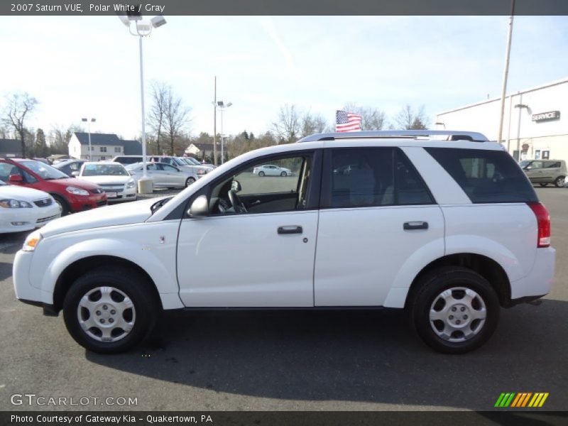 Polar White / Gray 2007 Saturn VUE