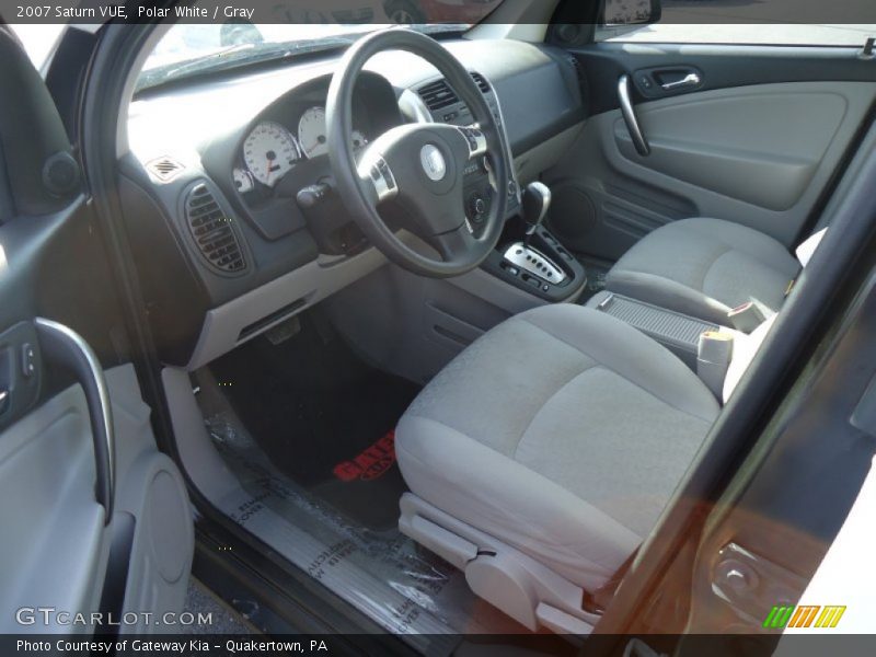 Polar White / Gray 2007 Saturn VUE