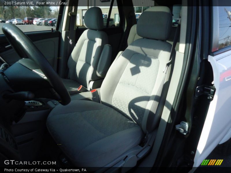 Polar White / Gray 2007 Saturn VUE