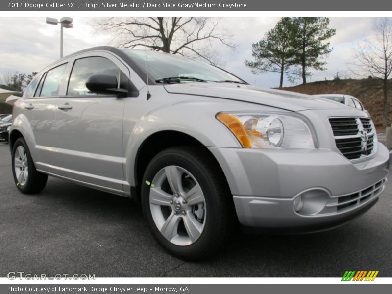 Bright Silver Metallic / Dark Slate Gray/Medium Graystone 2012 Dodge Caliber SXT