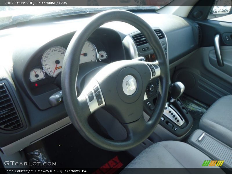 Polar White / Gray 2007 Saturn VUE