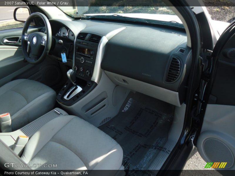 Polar White / Gray 2007 Saturn VUE