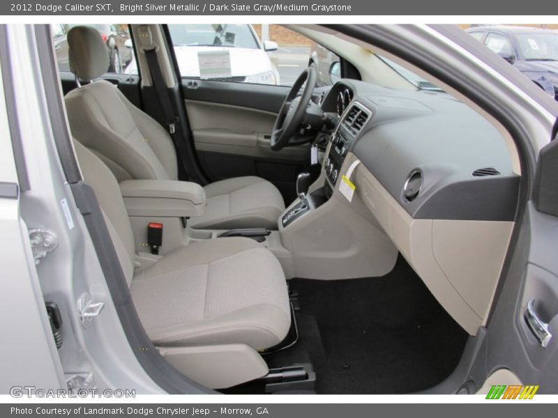 Bright Silver Metallic / Dark Slate Gray/Medium Graystone 2012 Dodge Caliber SXT