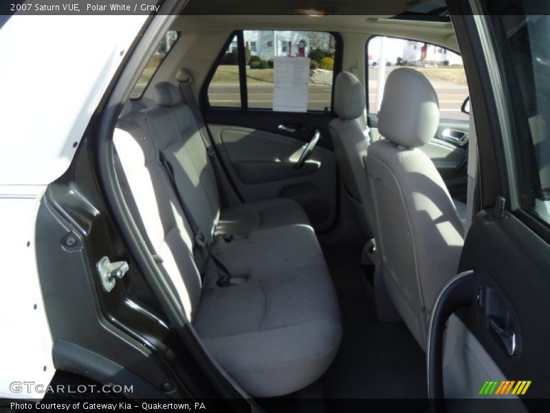 Polar White / Gray 2007 Saturn VUE