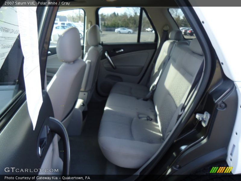Polar White / Gray 2007 Saturn VUE