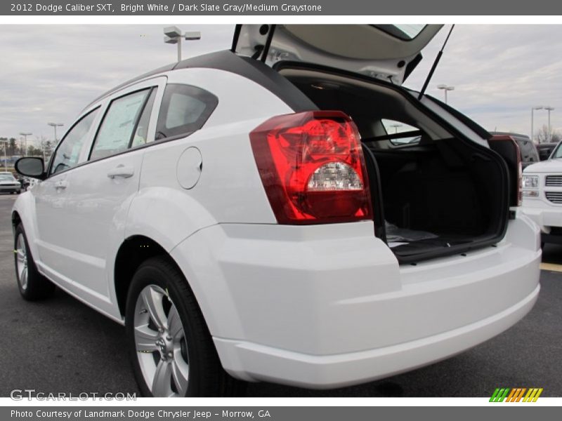 Bright White / Dark Slate Gray/Medium Graystone 2012 Dodge Caliber SXT