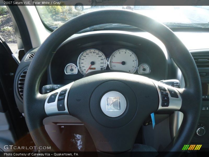 Polar White / Gray 2007 Saturn VUE