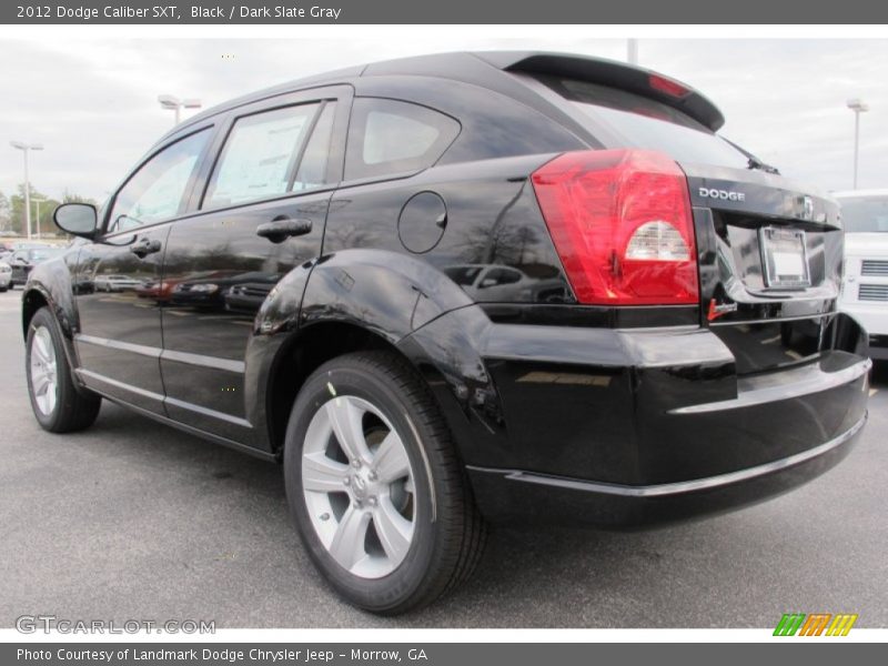 Black / Dark Slate Gray 2012 Dodge Caliber SXT