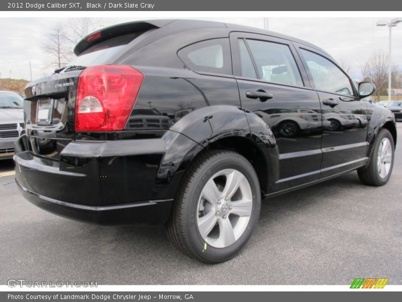 Black / Dark Slate Gray 2012 Dodge Caliber SXT