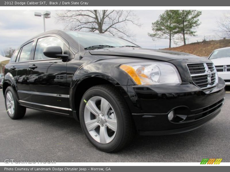 Black / Dark Slate Gray 2012 Dodge Caliber SXT