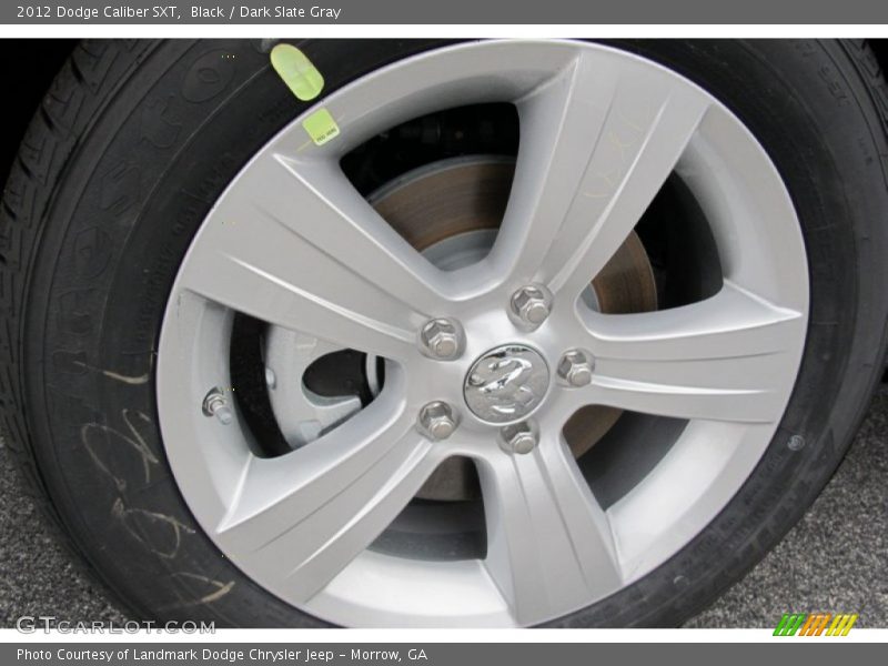 Black / Dark Slate Gray 2012 Dodge Caliber SXT