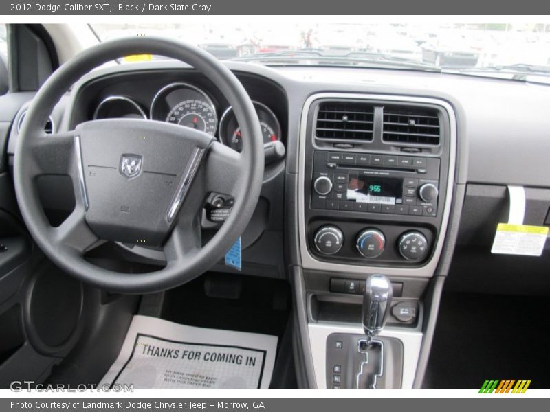 Black / Dark Slate Gray 2012 Dodge Caliber SXT