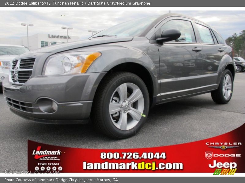 Tungsten Metallic / Dark Slate Gray/Medium Graystone 2012 Dodge Caliber SXT