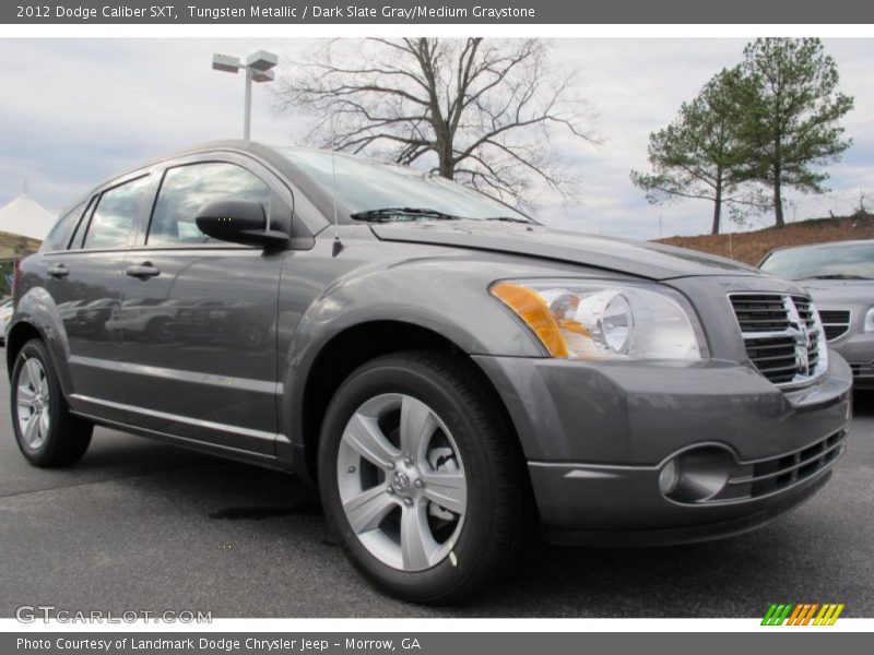 Tungsten Metallic / Dark Slate Gray/Medium Graystone 2012 Dodge Caliber SXT