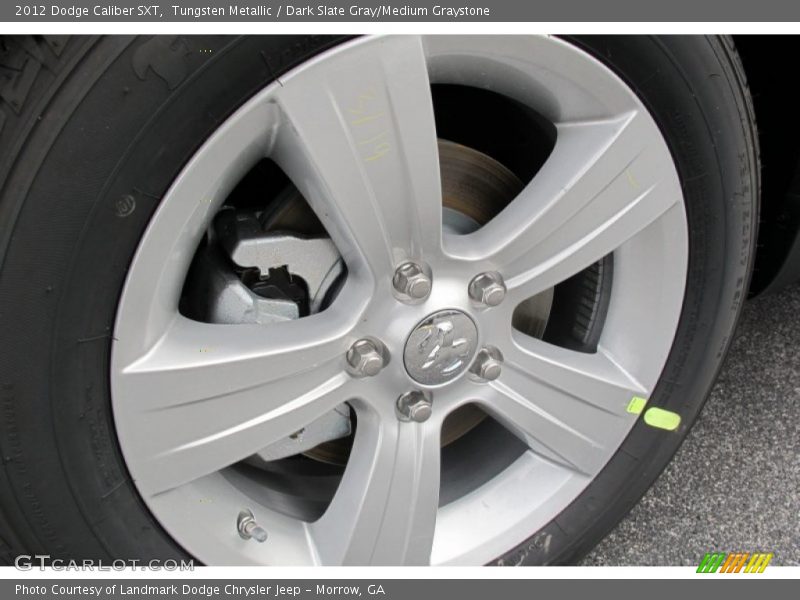 Tungsten Metallic / Dark Slate Gray/Medium Graystone 2012 Dodge Caliber SXT