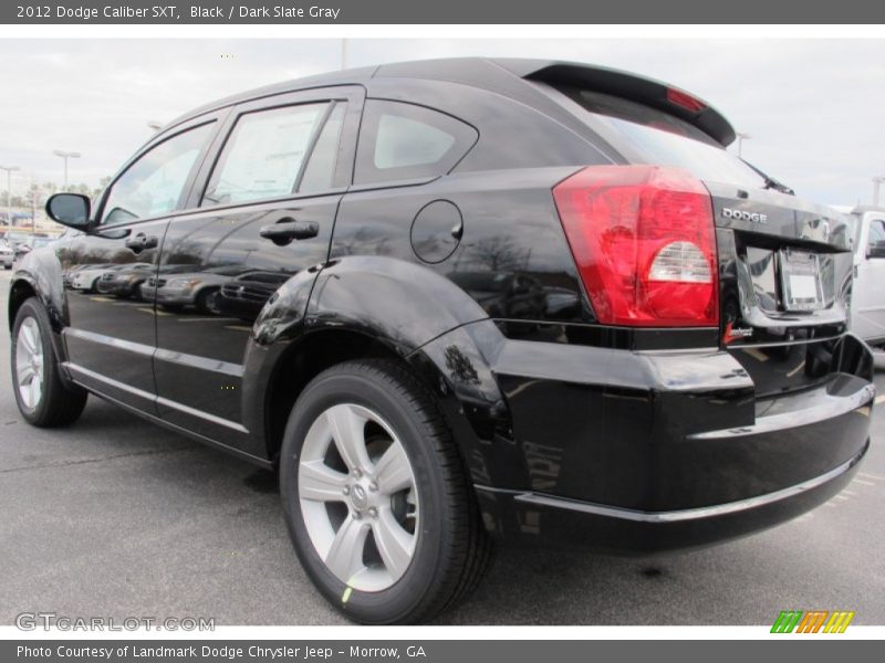 Black / Dark Slate Gray 2012 Dodge Caliber SXT