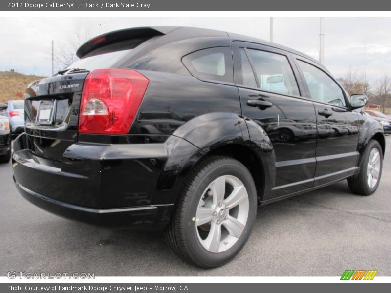 Black / Dark Slate Gray 2012 Dodge Caliber SXT