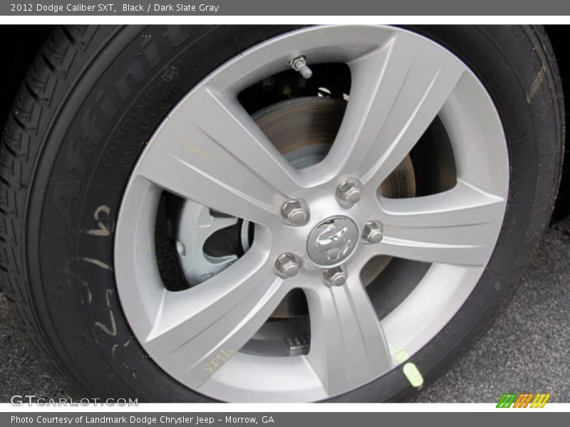 Black / Dark Slate Gray 2012 Dodge Caliber SXT