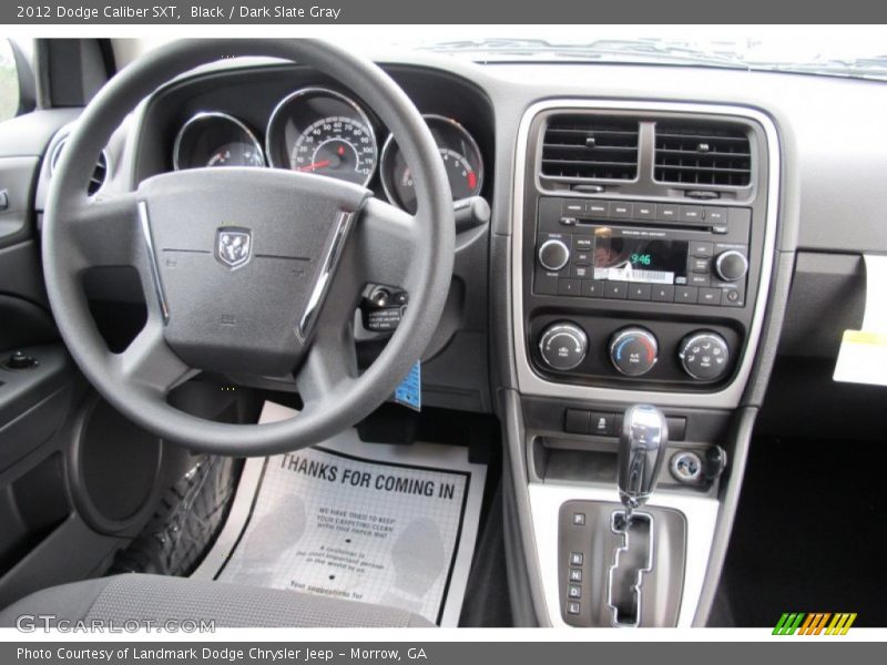 Black / Dark Slate Gray 2012 Dodge Caliber SXT
