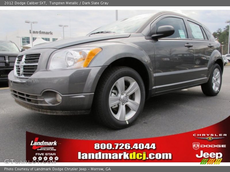 Tungsten Metallic / Dark Slate Gray 2012 Dodge Caliber SXT